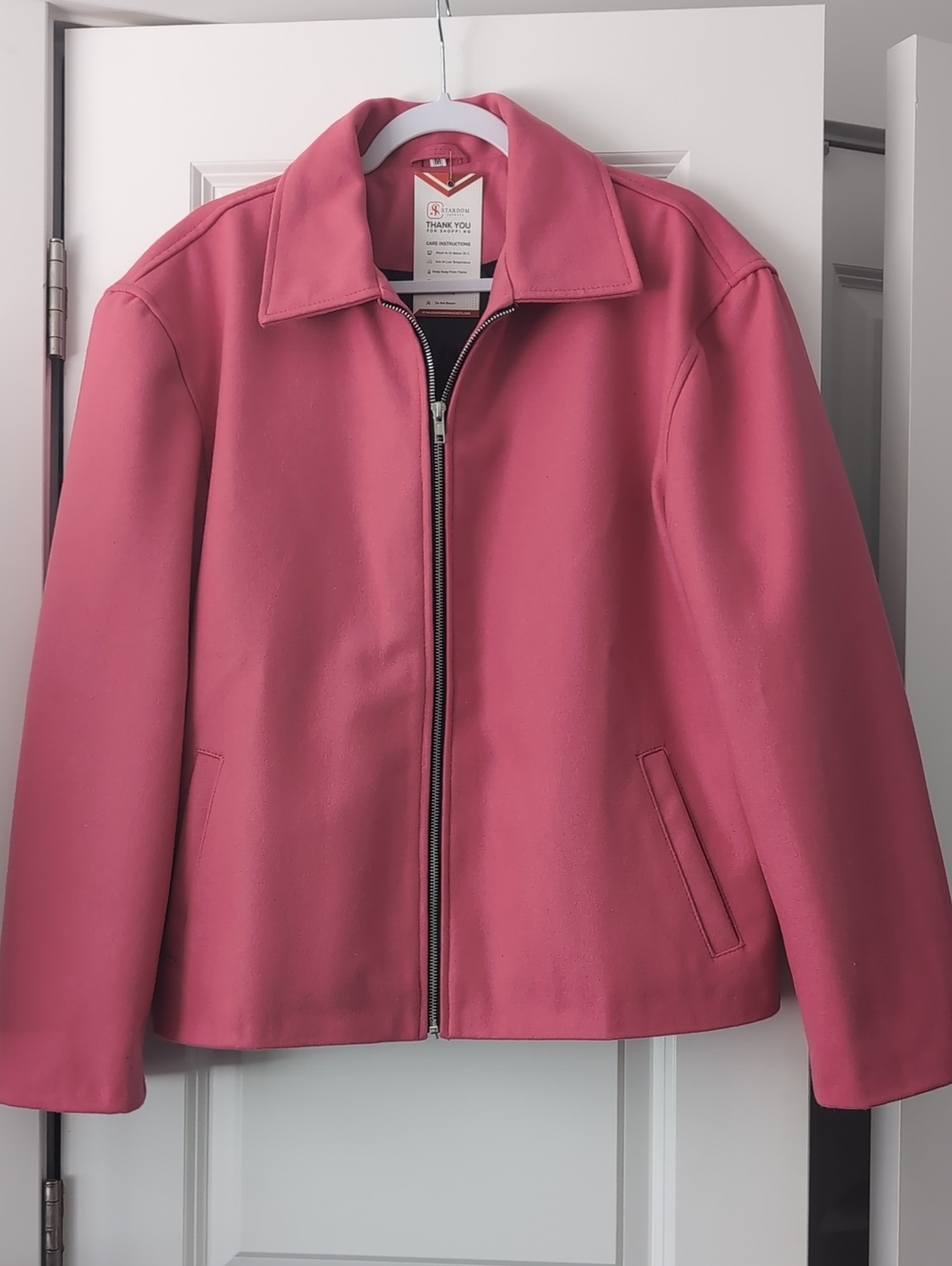 NWT Jordan Firstman Hot Pink Jacket - Picture 4 of 9